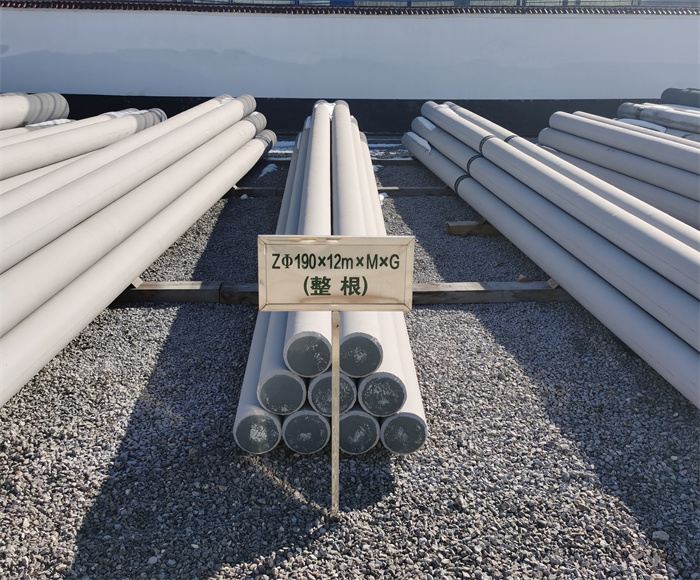 麻山190×12米钢筋混凝土水泥电线杆